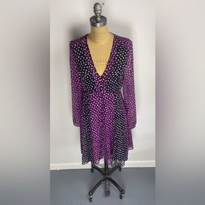 Diane Von Furstenberg Ivetta Silk Babydoll Dress